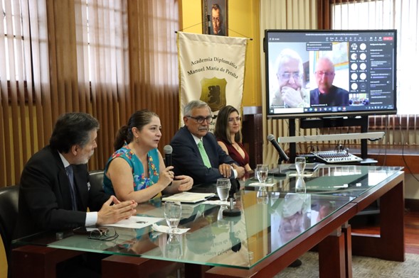 FCB-project presented in panel discussion organized by the Ministry of Foreign Affairs and Worship, Costa Rica